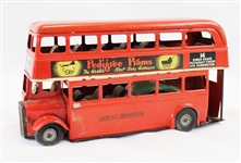 Circa 1950s Tri-ang Minic Rountemaster Bus Pedigree Prams / Penguin