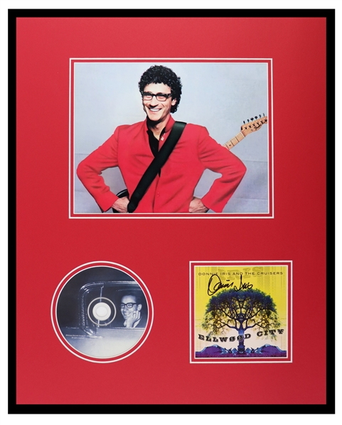 Donnie Iris Signed Framed 16x20 CD Display