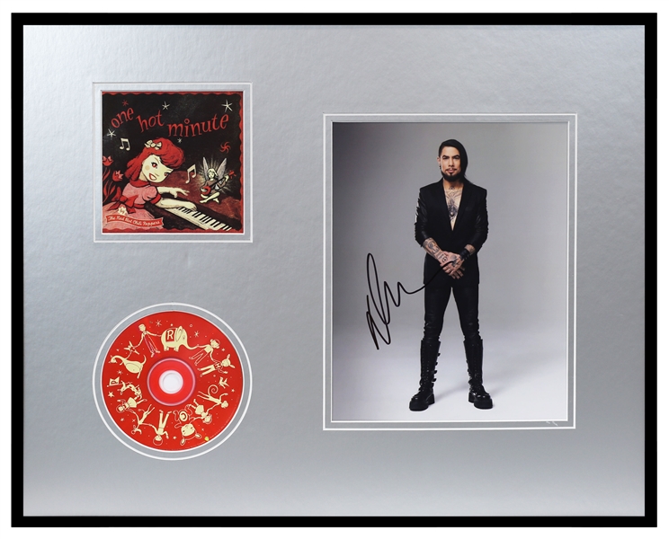 Dave Navarro Signed Framed 16x20 CD & Photo Display AW