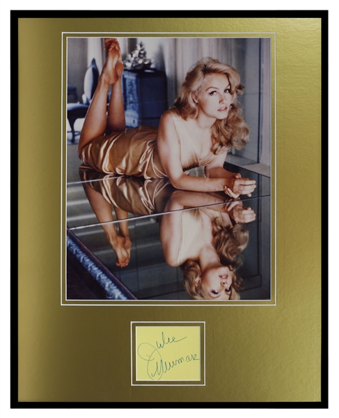 Julie Newmar Signed 16x20 Photo Display