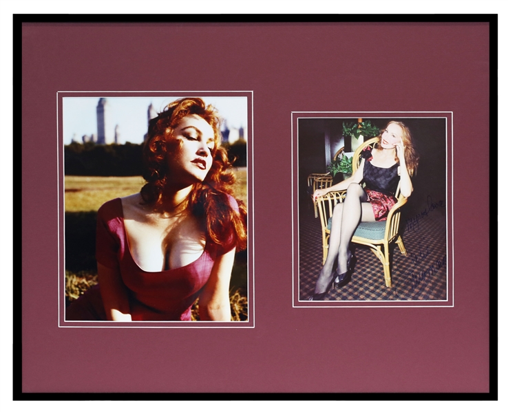 Julie Newmar Signed 16x20 Photo Display