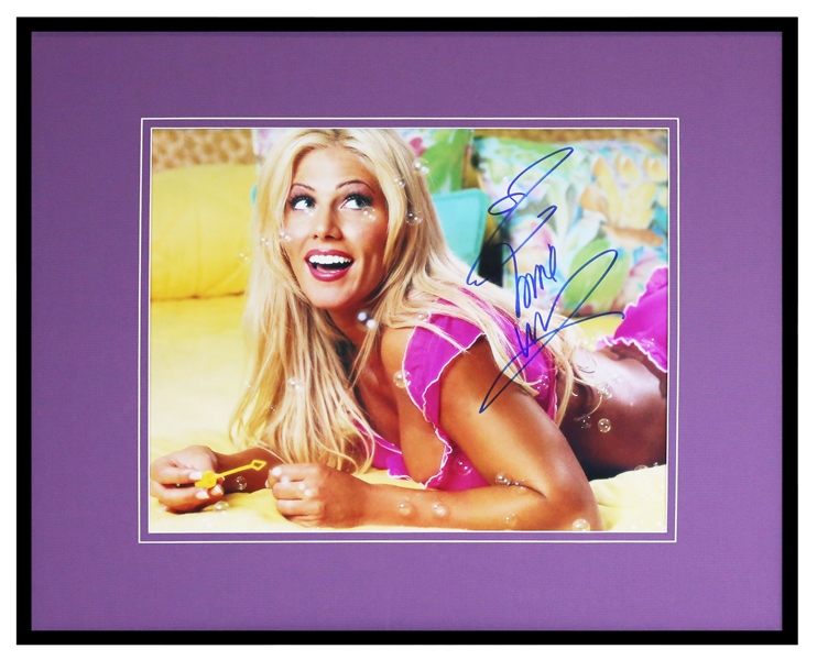 Torrie Wilson Signed Framed 16x20 Photo Display