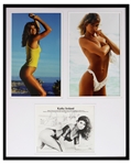 Kathy Ireland Vintage Signed Framed 16x20 Photo Display