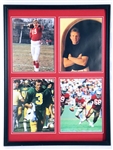 Joe Montana Framed 18x24 Photo Display Ringgold Notre Dame 49ers