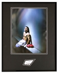 Oscar De La Hoya Signed Framed 16x20 Photo Display JSA