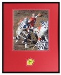 Steve Young Signed Framed 16x20 Photo Display 49ers