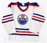 Wayne Gretzky Signed Vintage Edmonton Oilers CCM Youth Jersey Vintage Signature